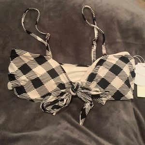 Radio Fiji bandeau bikini top